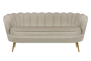 Диван ракушка для гостиниц Pearl Triple Taupe