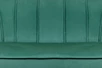 Диван ракушка для гостиниц Pearl Triple Green V2