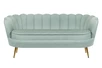 Диван ракушка для гостиниц Pearl Triple Green