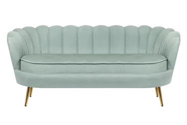 Диван ракушка для гостиниц Pearl Triple Green