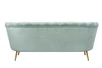 Диван ракушка для гостиниц Pearl Triple Green