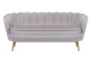 Дизайнерский диван для гостиниц Pearl Triple Grey
