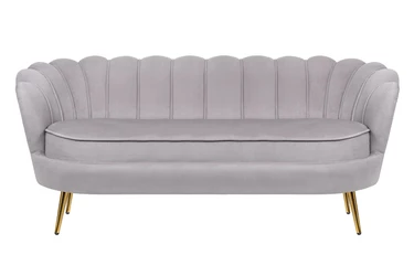 Дизайнерский диван для гостиниц Pearl Triple Grey