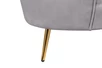Дизайнерский диван для гостиниц Pearl Triple Grey