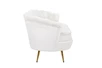 Диван ракушка Pearl Triple Beige