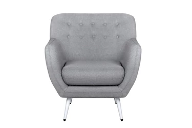 Низкое кресло Fuller Grey V2