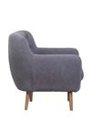 Низкое кресло Fuller Grey Boucle