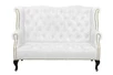 Кожаный дизайнерский диван лофт Royal Sofa White