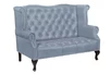 Кожаный дизайнерский диван лофт Royal Sofa Grey