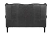 Кожаный дизайнерский диван лофт Royal Sofa Black