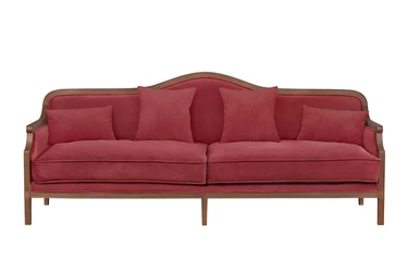 Диван с высокой спинкой Madesta Red