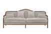 Диван с высокой спинкой Madesta Grey
