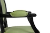 Мягкий стул с подлокотниками Delo Kora Arm Green