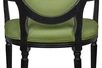 Мягкий стул с подлокотниками Delo Kora Arm Green