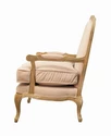 Мягкое полукресло с подлокотниками Nitro Beige Velvet