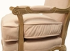 Мягкое полукресло с подлокотниками Nitro Beige Velvet
