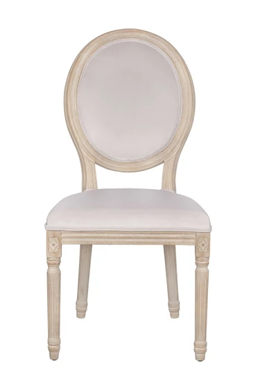 Стул с круглой спинкой Volker Oak Beige