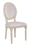 Стул с круглой спинкой Volker Oak Beige