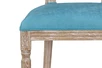 Стул с круглой спинкой Volker Oak Light Blue
