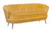 Дизайнерский диван Pearl Triple Yellow