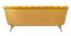 Дизайнерский диван Pearl Triple Yellow