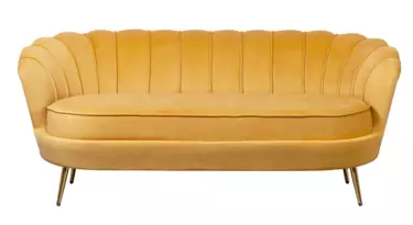 Дизайнерский диван Pearl Triple Yellow