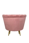 Низкое кресло ракушка Pearl Pink V3
