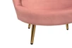 Низкое кресло ракушка Pearl Pink V3