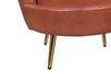 Низкое кресло ракушка Pearl Brown
