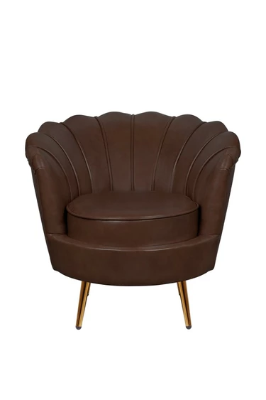 Низкое кресло ракушка Pearl Brown V2