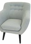 Низкое кресло Fuller Grey V3