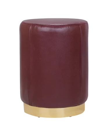 Дизайнерский пуф Topper Brown Leather