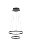 Люстра Orblaze 2 rings 400 black