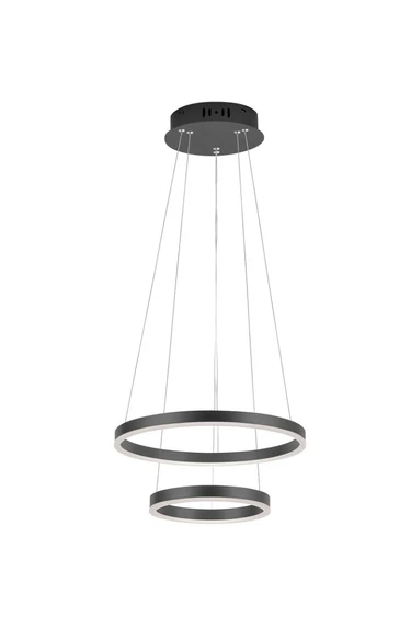 Люстра Orblaze 2 rings 400 black