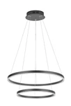 Люстра Orblaze 2 rings 600 black