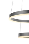 Люстра Orblaze 2 rings 600 black
