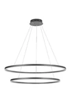 Люстра Orblaze 2 rings 800 black