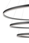 Люстра Orblaze 3 rings 600 black