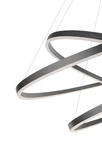 Люстра Orblaze 3 rings 800 black