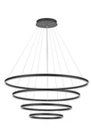 Люстра Orblaze 4 rings 1000 black