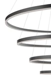 Люстра Orblaze 4 rings 1000 black