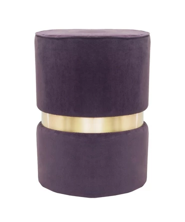 Дизайнерский пуф Brassy Violet