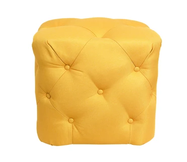 Дизайнерский пуф Amrit Yellow