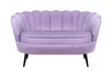 Диван ракушка Pearl Double Purple