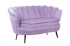 Диван ракушка Pearl Double Purple