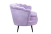 Диван ракушка Pearl Double Purple