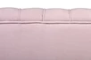 Диван ракушка Pearl Double Pink на черных ножках