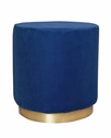 Дизайнерский пуф Topper Oval Blue