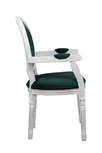 Мягкий стул с подлокотниками Volker Arm Green