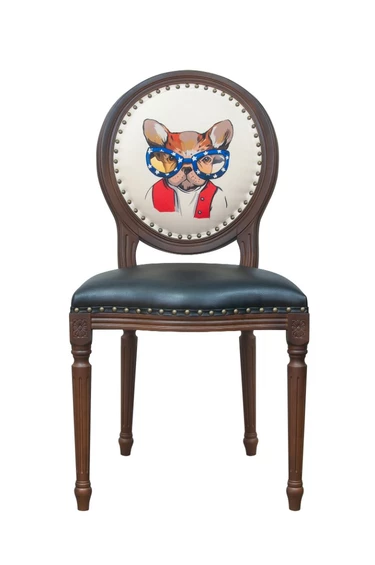 Стул Delo Kora Bulldog Print